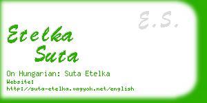 etelka suta business card